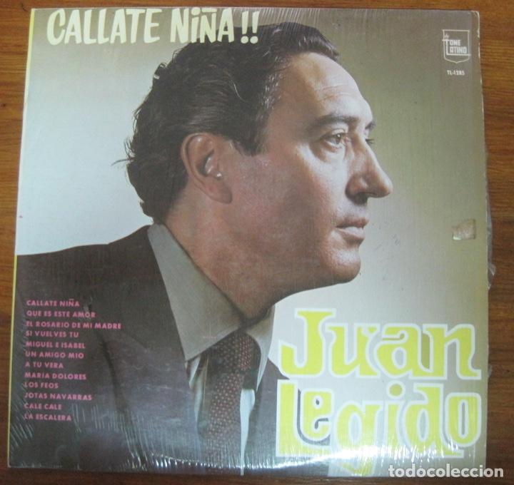 Discos de vinilo: Juan Legido C&aacute;llate, Ni&ntilde;a