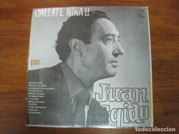 Discos de vinilo: Juan Legido C&aacute;llate, Ni&ntilde;a - Foto 3