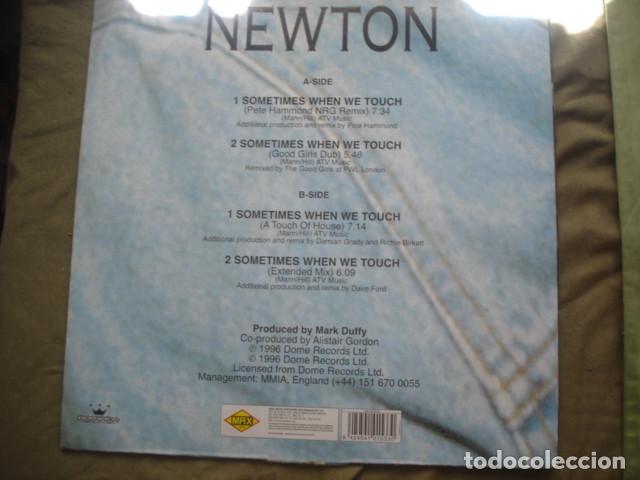 Discos de vinilo: Newton Sometimes When We Touch - Foto 2