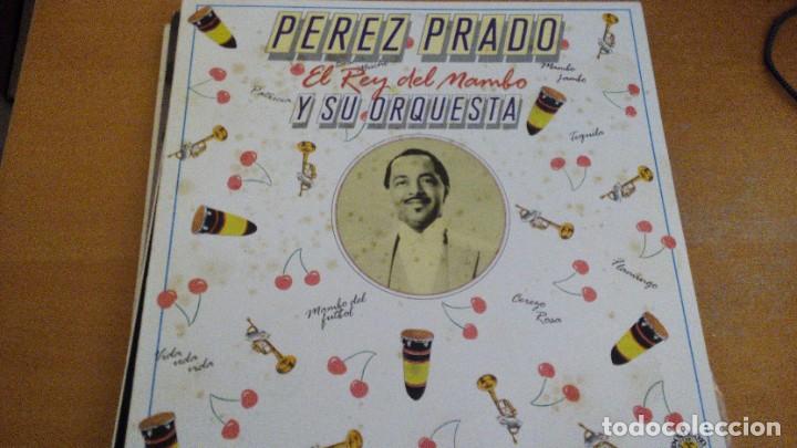 Discos de vinilo: PEREZ PRADO Y SU ORQUESTA EL REY DEL MAMBO LP - Foto 1