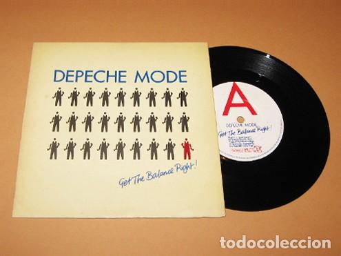 Discos de vinilo: DEPECHE MODE - GET THE BALANCE RIGHT! - SINGLE - 1983