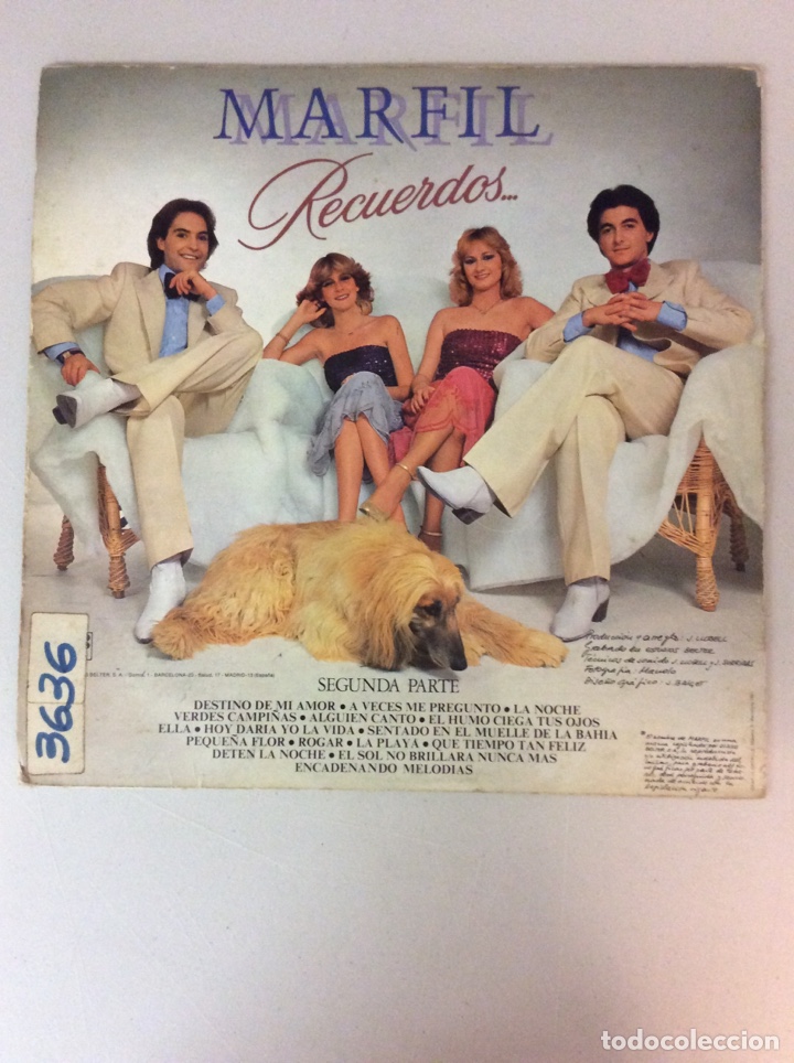 Discos de vinilo: Marfil. Recuerdos. - Foto 2