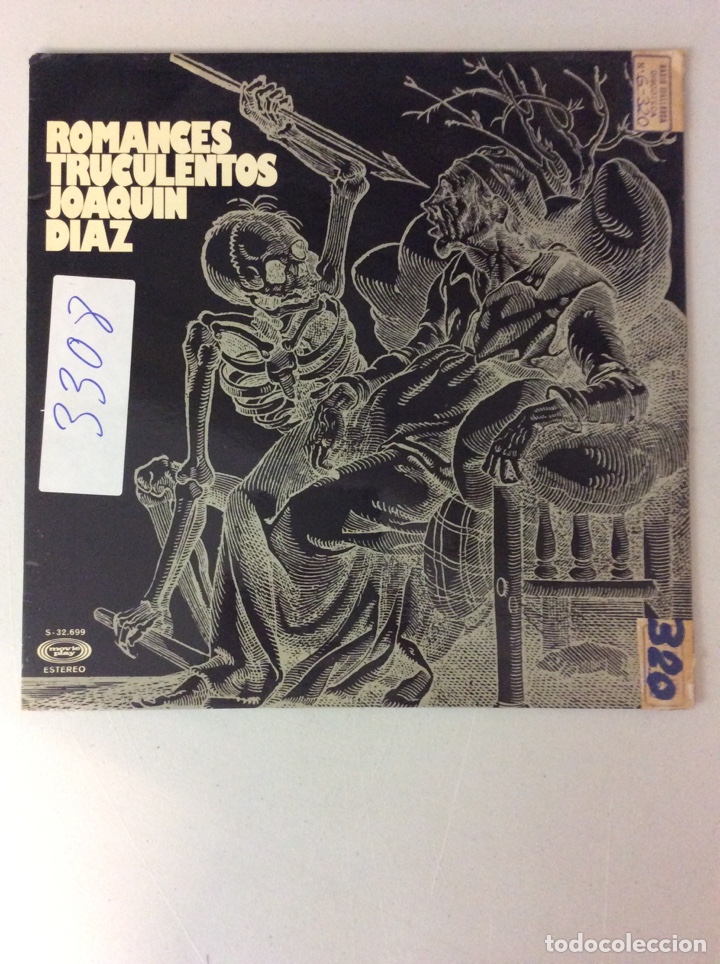 Discos de vinilo: Romances truculentos. Joaquin Diaz - Foto 1