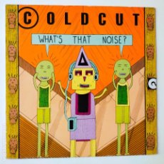 Discos de vinilo: COLDCUT - WHAT´S THAT NOISE - SPAIN LP 1989- COMO NUEVO.. Lote 279505848
