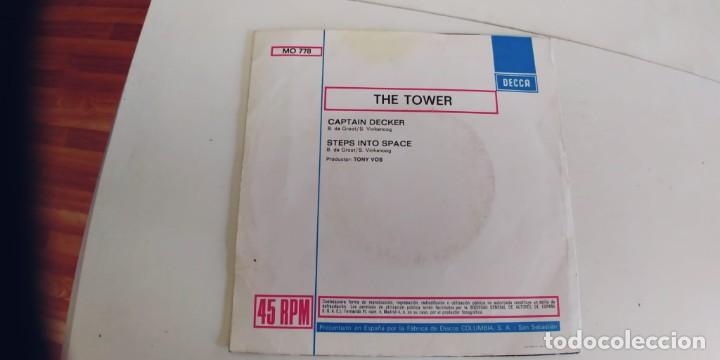 Discos de vinilo: THE TOWER-SINGLE CAPTAIN DECKER-BUEN ESTADO - Foto 2
