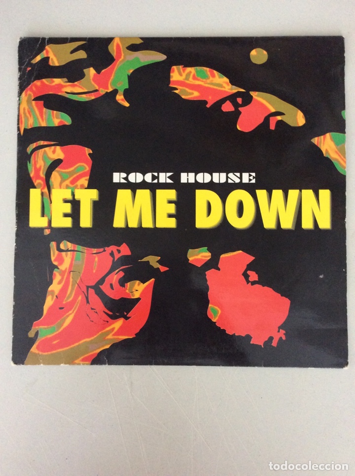 Discos de vinilo: Rock house. Leo me down - Foto 1
