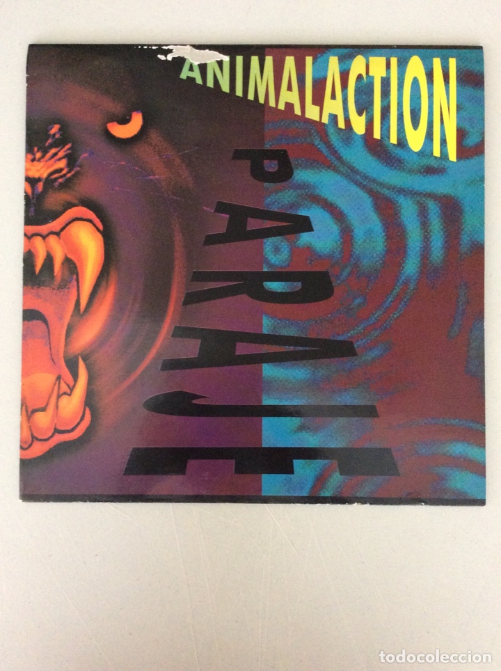 Discos de vinilo: Animalaction. Paraje. - Foto 1
