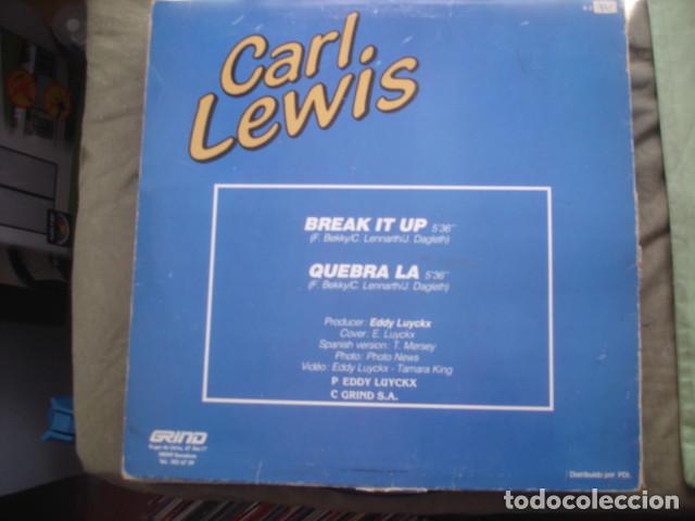 Discos de vinilo: Carl Lewis Break It Up - Foto 2