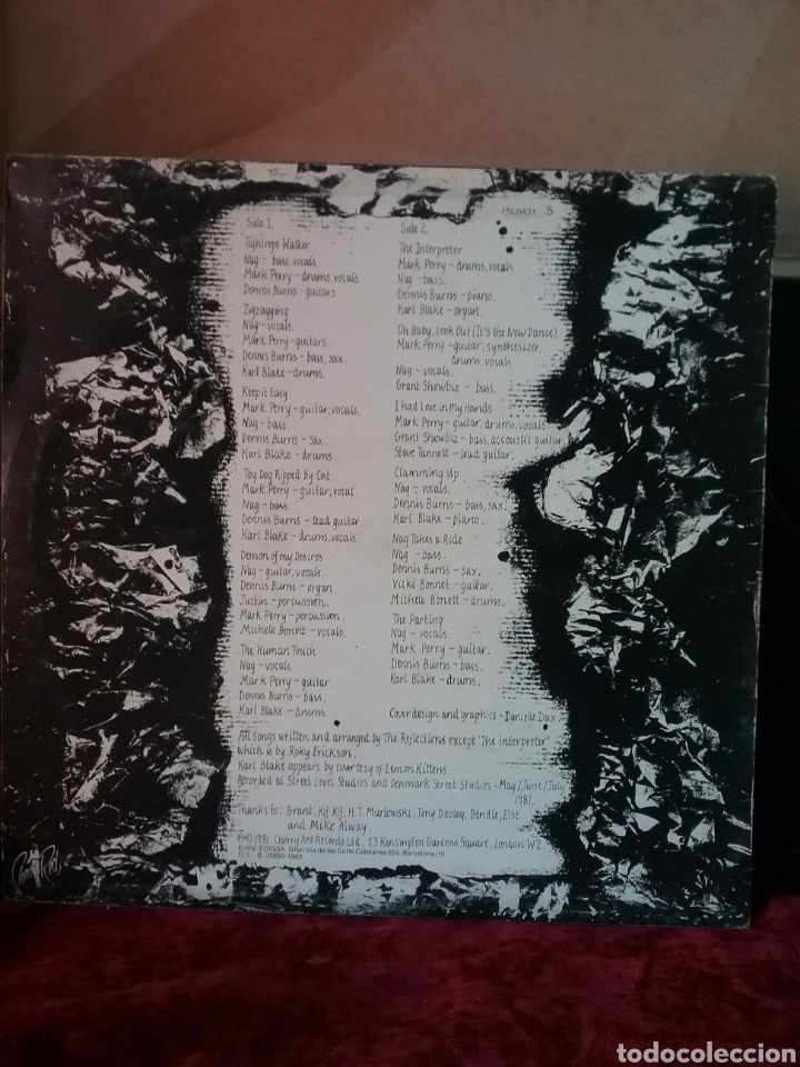 Discos de vinilo: The REFLECTIONS 1981 Cherry Red Edipsa Records Spain - Foto 2