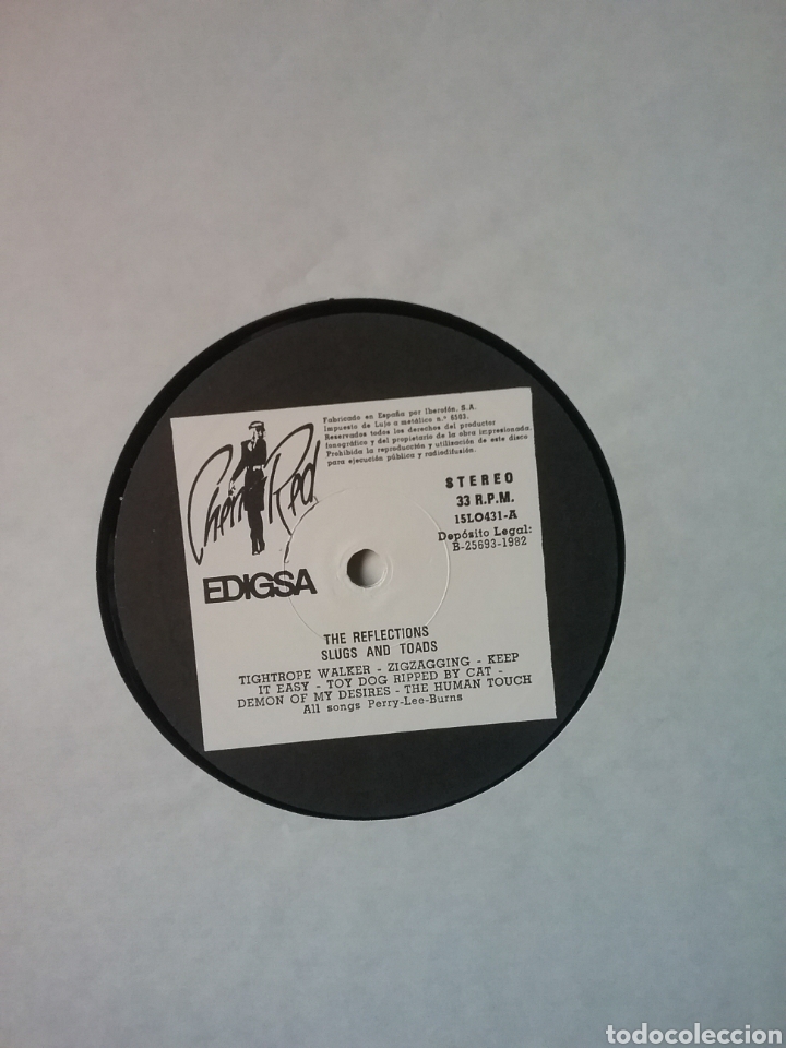 Discos de vinilo: The REFLECTIONS 1981 Cherry Red Edipsa Records Spain - Foto 3