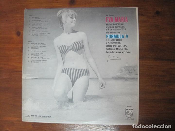 Discos de vinilo: Formula V , Eva Mar&iacute;a - Foto 4