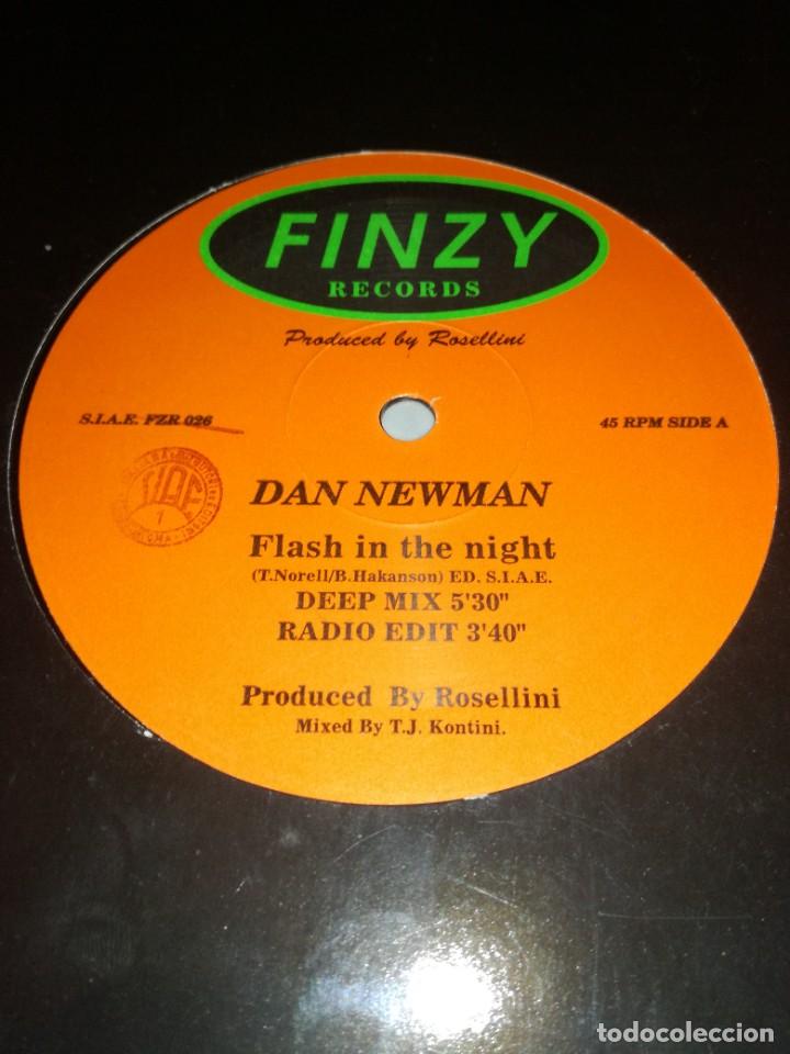 Discos de vinilo: DAN NEWMAN-FLASH IN THE NIGHT - Foto 2