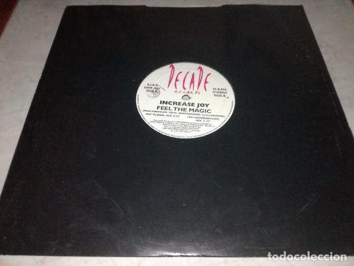 Discos de vinilo: INCREASE JOY-FEEL THE MAGIC - Foto 1