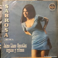 Discos de vinilo: LP COLOMBIANO DE JAIME LLANO GONZÁLEZ ÓRGANO Y RITMOS AÑO 1968. Lote 280121008