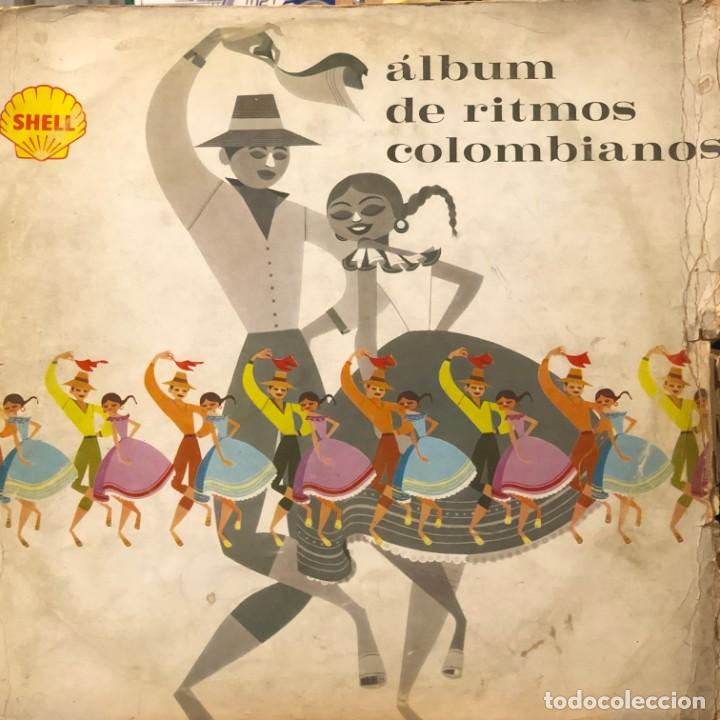 Vinyl records: LP colombiano y doble &Aacute;lbum de ritmos colombianos