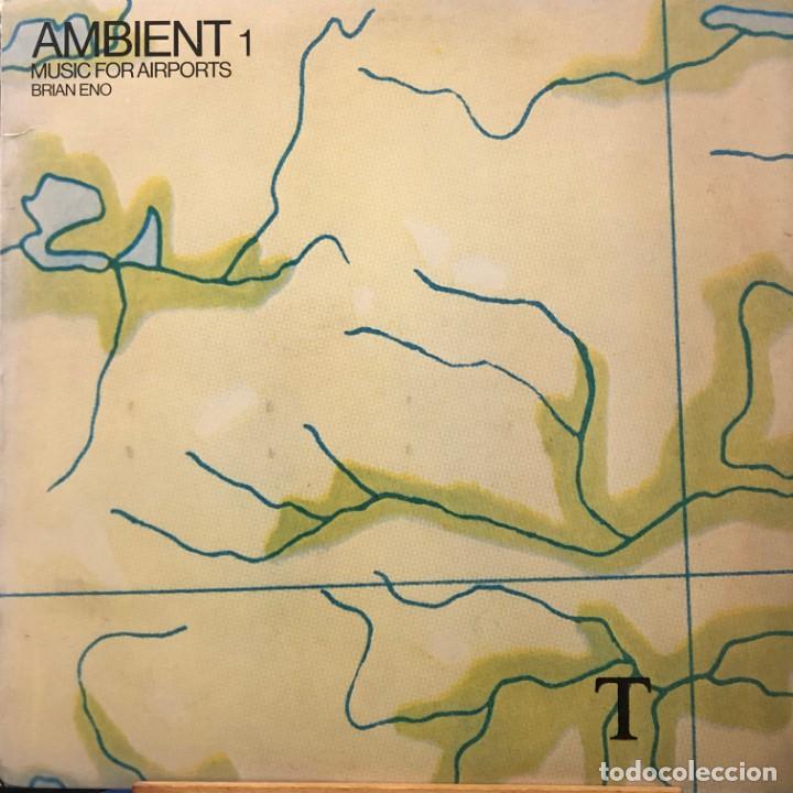 Discos de vinilo: LP estadounidense de Brian Eno a&ntilde;o 1978 - Foto 1
