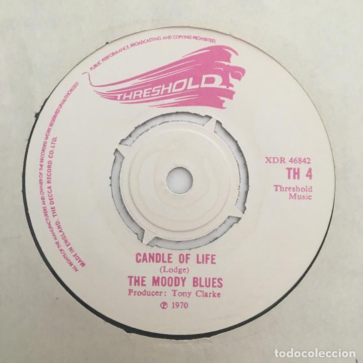 Discos de vinilo: The Moody Blues &lrm;&ndash; Question, UK 1970 Threshold - Foto 1