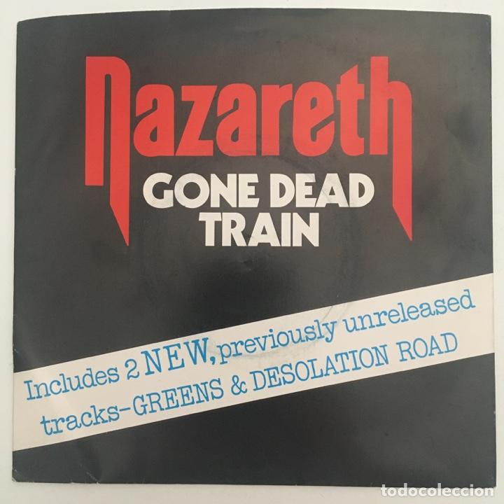 Discos de vinilo: Nazareth &ndash; Gone Dead Train, UK 1977 Mountain - Foto 1