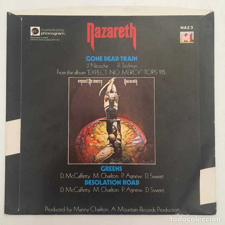 Discos de vinilo: Nazareth &ndash; Gone Dead Train, UK 1977 Mountain - Foto 2