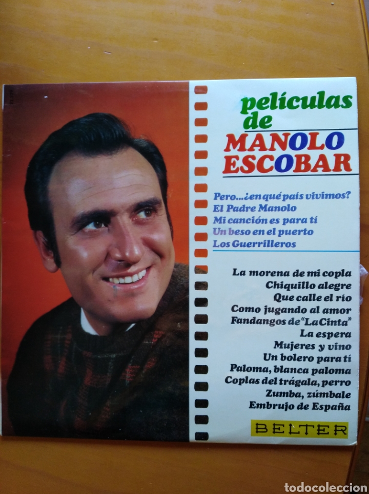 Discos de vinilo: Pel&iacute;culas de Manolo Escobar - Foto 1