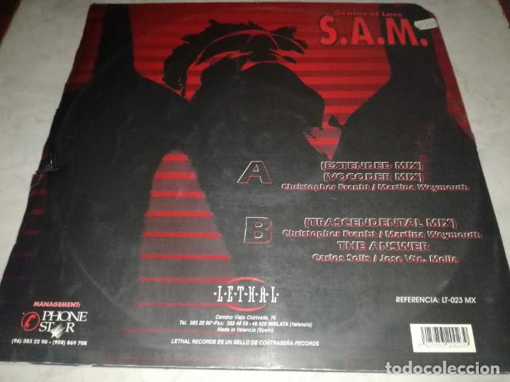 Discos de vinilo: S.A.M.-GENIUS OF LOVE - Foto 2