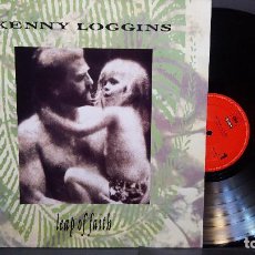 Discos de vinilo: KENNY LOGGINS LEAP OF FAITH LP SPAIN 1991 PEPETO TOP. Lote 280235658