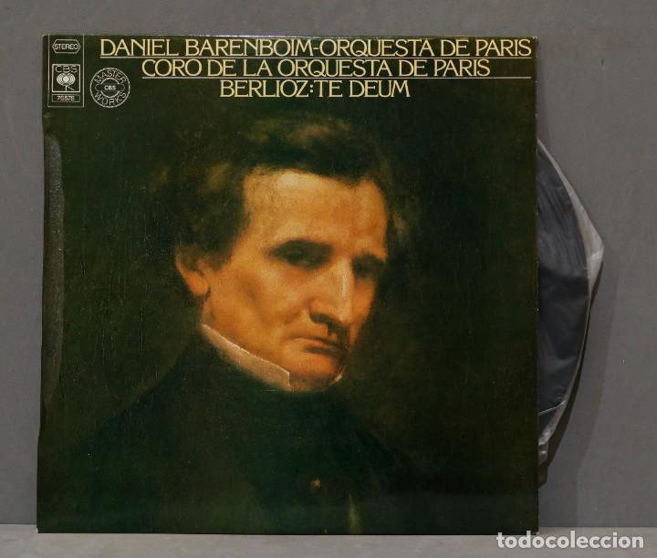 Discos de vinilo: LP. BERLIOZ. TE DEUM. BARENBOIM - Foto 1