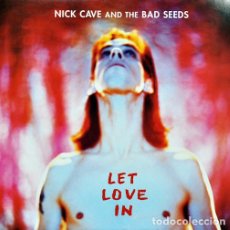 Discos de vinilo: LP NICK CAVE AND THE BAD SEEDS - LET LOVE IN - MUTE INT 146.914 - REEDICION (M-/M-). Lote 400880714