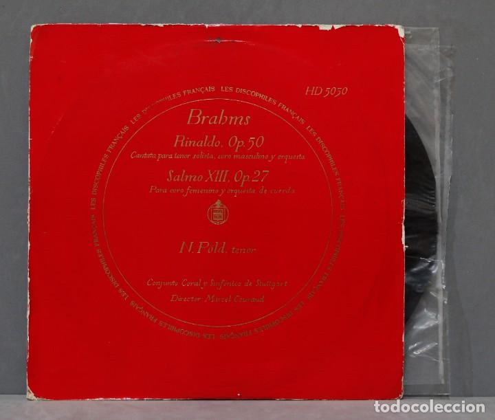 Discos de vinilo: LP. BRAHMS. OP. 50. 27. POLD - Foto 1