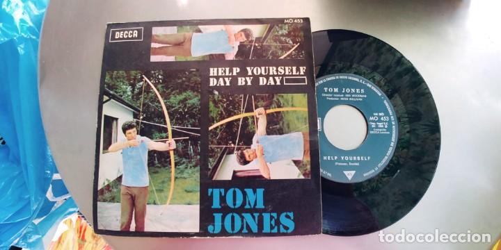 Discos de vinilo: TOM JONES-SINGLE HELP YOURSELF - Foto 1