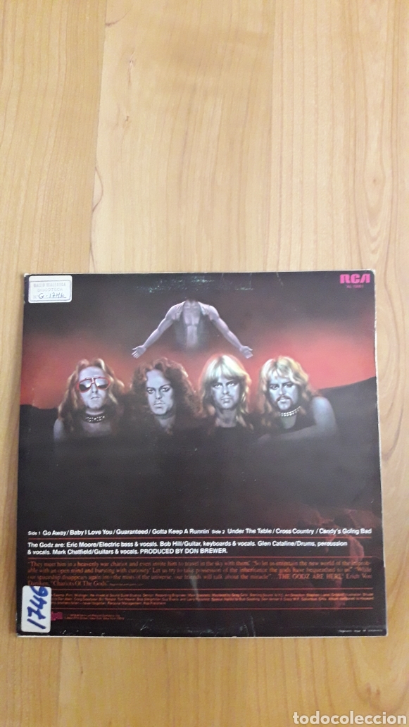 Discos de vinilo: THE GODZ. GO WAY - Foto 2