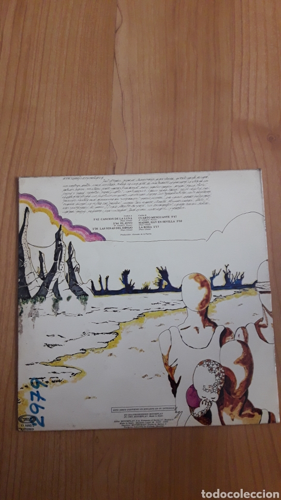 Discos de vinilo: CUARTO MENGUANTE. ROMPEHIELOS - Foto 2