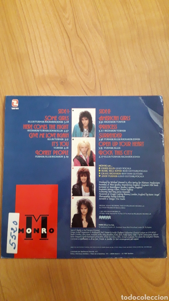 Discos de vinilo: MONRO. SOME GIRLS - Foto 2