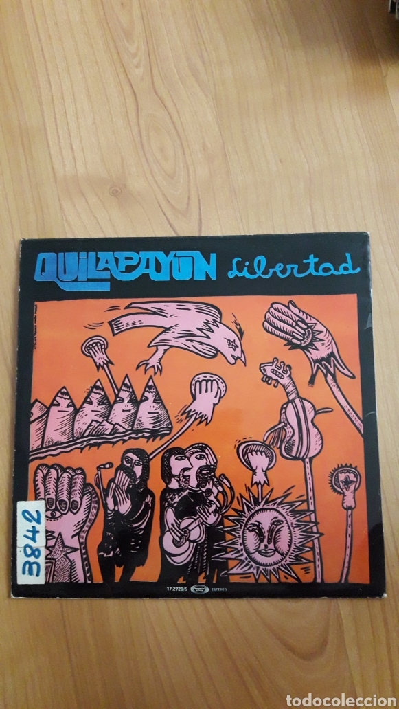 Discos de vinilo: QUILAPAYUN. LIBERTAD - Foto 2