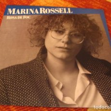 Discos de vinilo: MARINA ROSSELL LP ROSA DE FOC EPIC ORIGINAL ESPAÑA 1988 + LETRAS