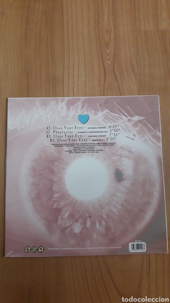 Discos de vinilo: LOVE BOOTS. CLOSE YOUR EYES - Foto 2