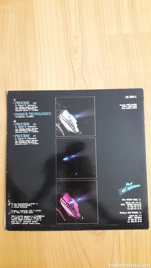 Discos de vinilo: PROCESS. INTRUDER - Foto 2