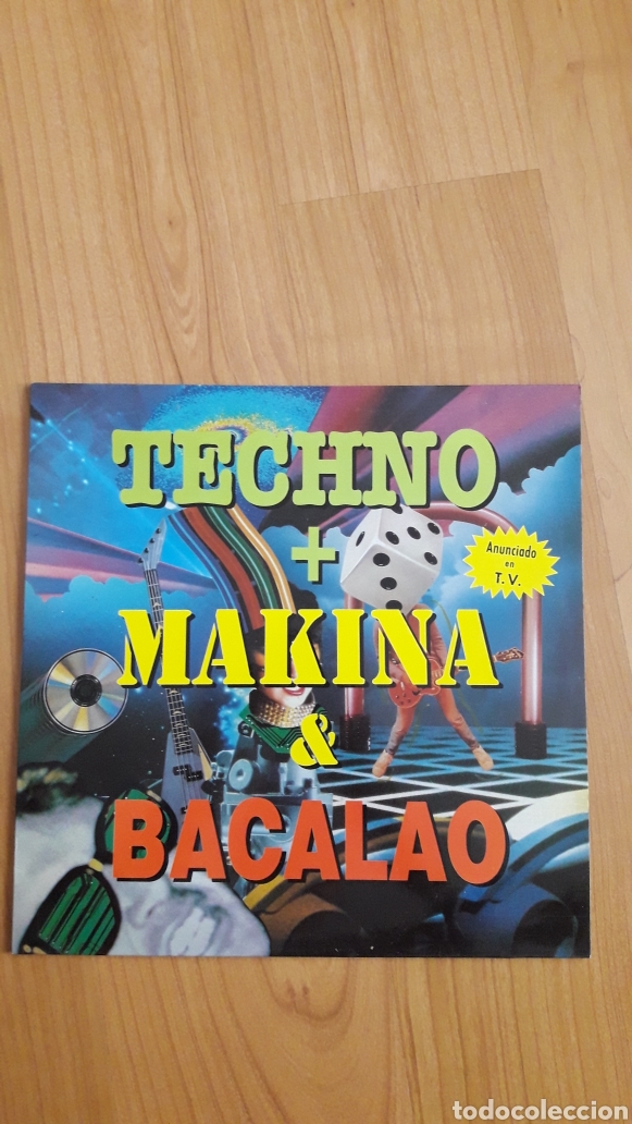 Discos de vinilo: DOBLE LP TECHNO MAKINA BAKALAO - Foto 1