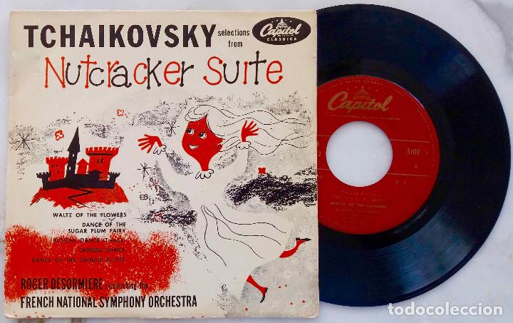 Discos de vinilo: TCHAIKOVSKY. NUTCRACKER SUITE. ROGER DESORMIERE. EP ORIGINAL FRANCIA - Foto 1