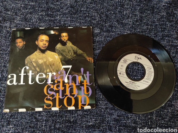 Discos de vinilo: VINILO DISCO SINGLE - AFTER 7 - CANT STOP - Foto 1
