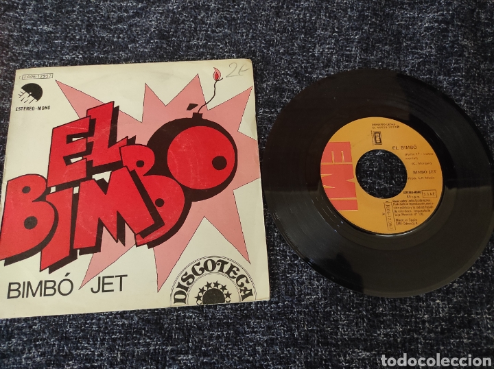 Discos de vinilo: VINILO DISCO SINGLE - EL BIMB&Oacute; , BIMB&Oacute; JET - Foto 1