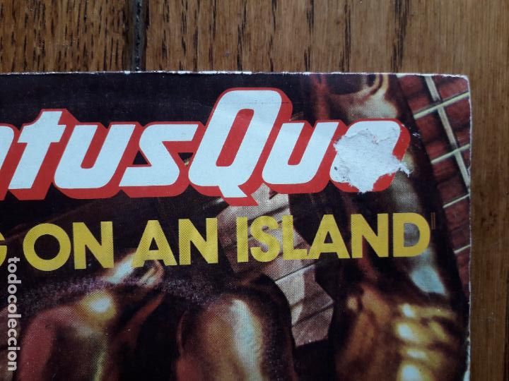 Discos de vinilo: Status quo - living on an island + down, down - Foto 2