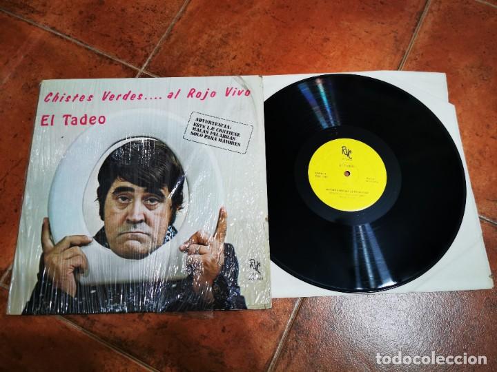 Dischi in vinile: EL TADEO Chistes verdes ..... al rojo vivo LP VINILO DEL A&Ntilde;O 1975 FLORIDA USA HUMOR MUY RARO