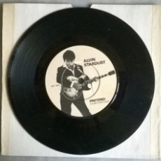 Disques de vinyle: ALVIN STARDUST. PRETEND/ GOOSE BUMPS. STIFF, UK 1981 SINGLE. Lote 280349433