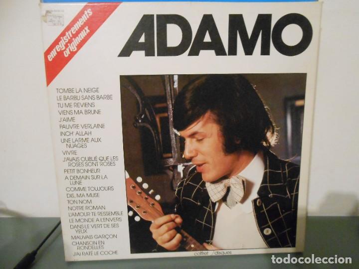 Discos de vinilo: ADAMO - CAJA CON 3 DISCOS - Foto 1