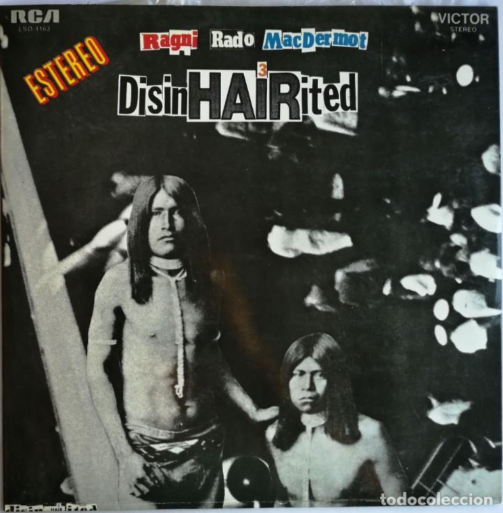 Disques de vinyle: Ragni, Rado, MacDermot, DisinHAIRited, RCA Victor LSO-1163