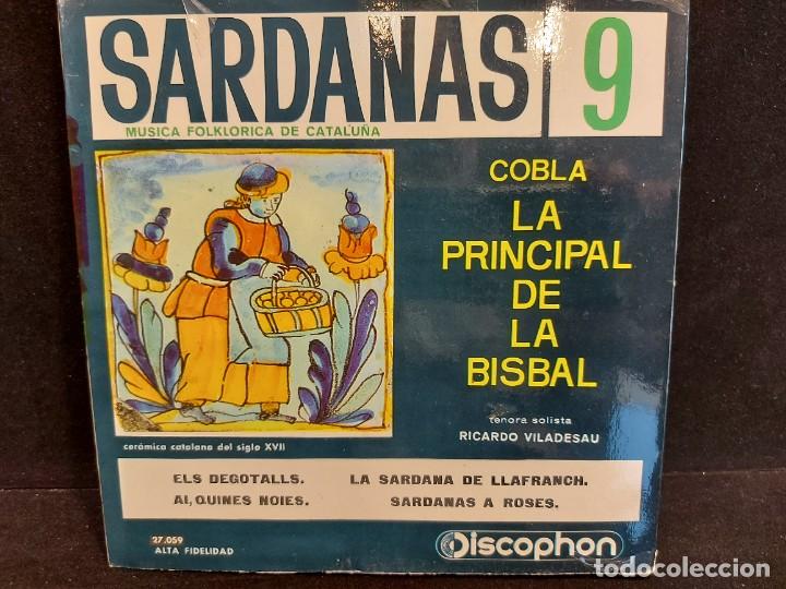 Discos de vinilo: COBLA LA PRINCIPAL DE LA BISBAL / SARDANAS / CONJUNTO DE 9 EPS-DISCOPHON / DE MUY BUENA CALIDAD. - Foto 9 - 280379783