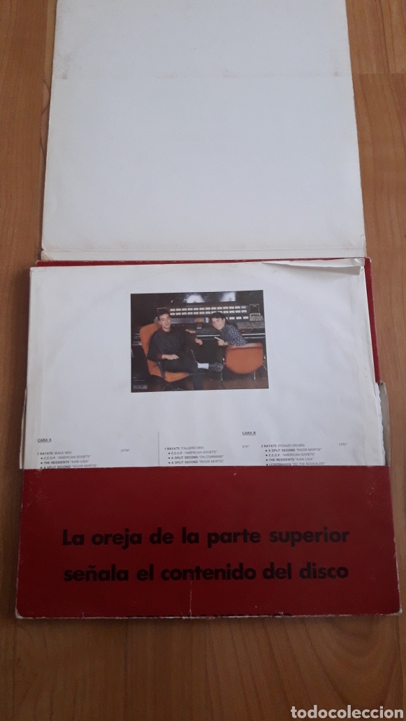 Discos de vinilo: R&Aacute;YATE. DISCO DE MEZCLAS - Foto 2