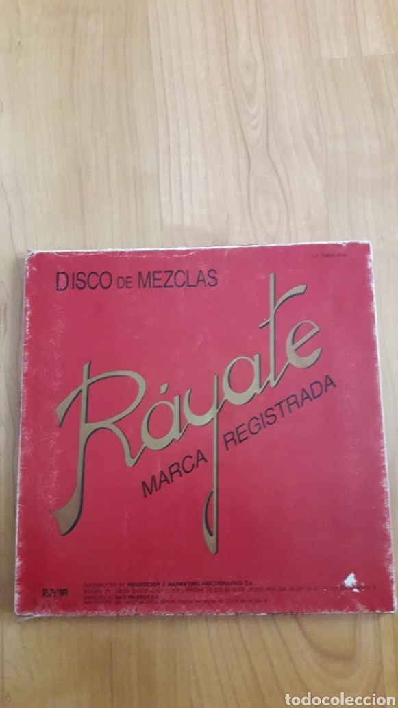 Discos de vinilo: R&Aacute;YATE. DISCO DE MEZCLAS - Foto 3