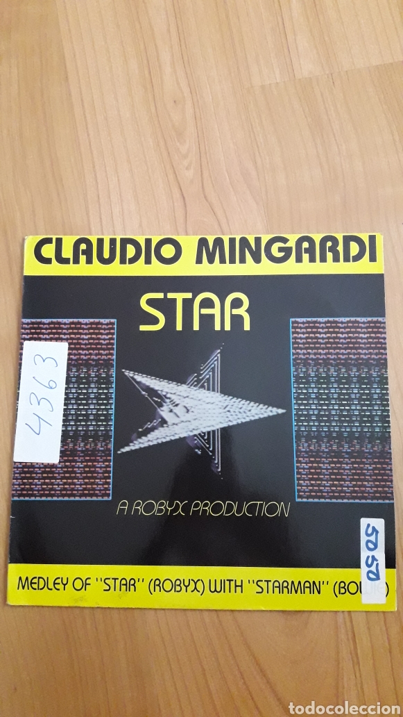 Discos de vinilo: CLAUDIO MINGARDI. STAR - Foto 1